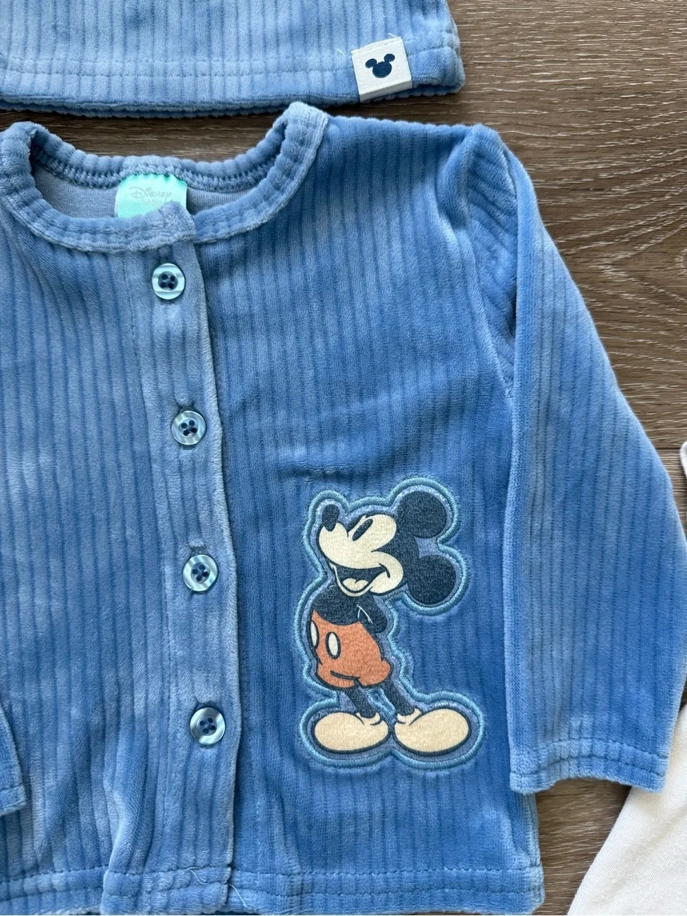 Disney velour cardigan
